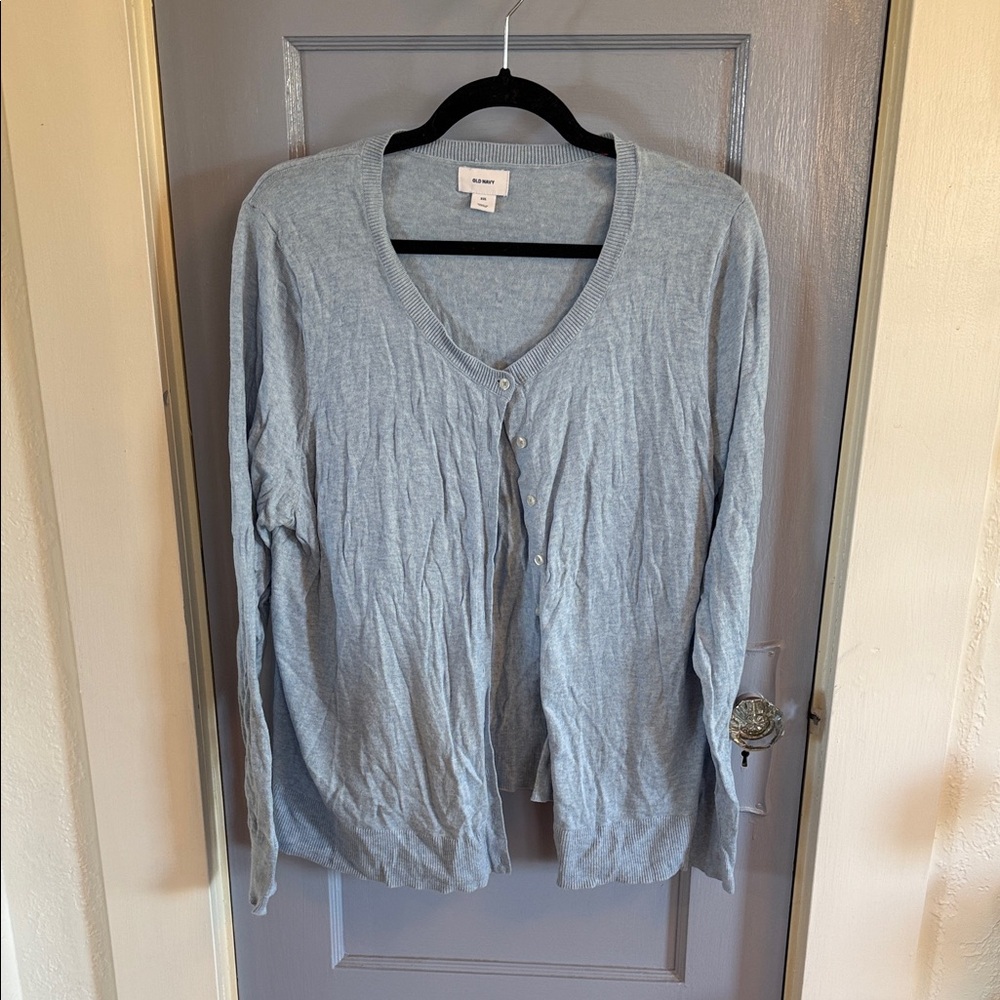 Old Navy Light Gray Women's Cardigan
